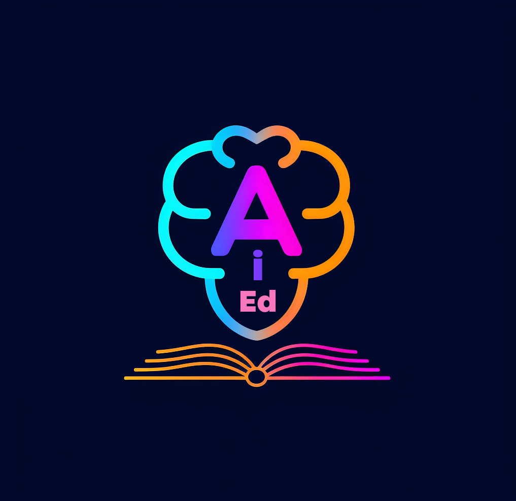 A make-believe logo of a business that helps to educate people